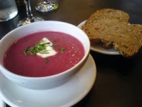 Potage aux betteraves