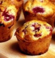 Muffins aux framboises
