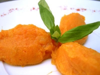 Patates douces pilées