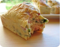 Mini-cake aux fanes de radis