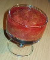 Compote à la rhubarbe