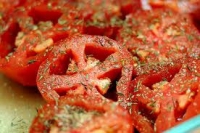Tomates au four